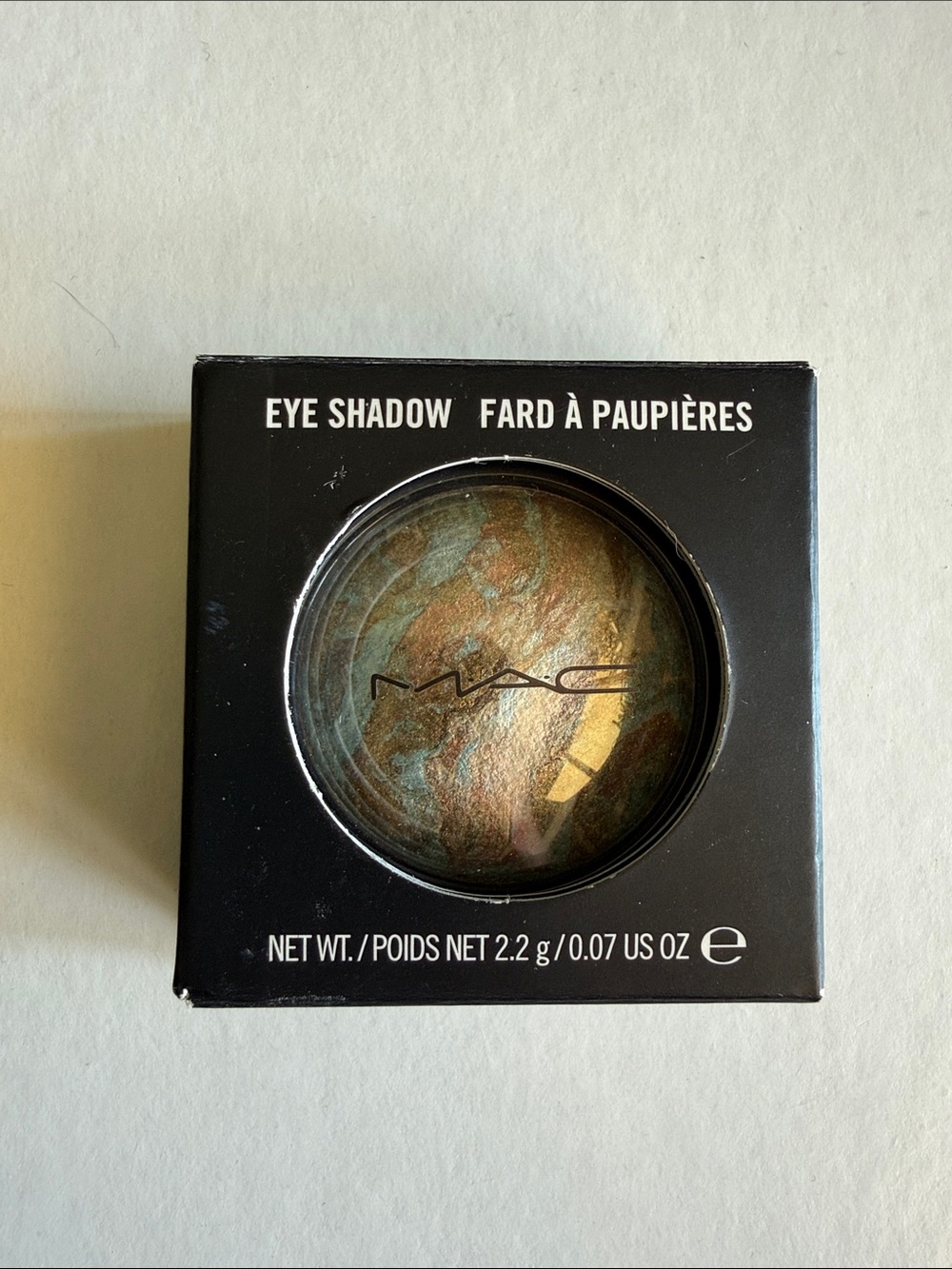 MAC Multicolored Baked Eye Shadow - Blue Bronze Shimmer // New In Box
